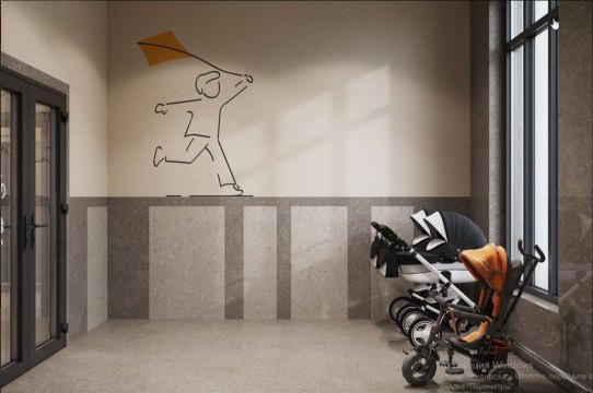 Студия, 2/22 эт., 28м²